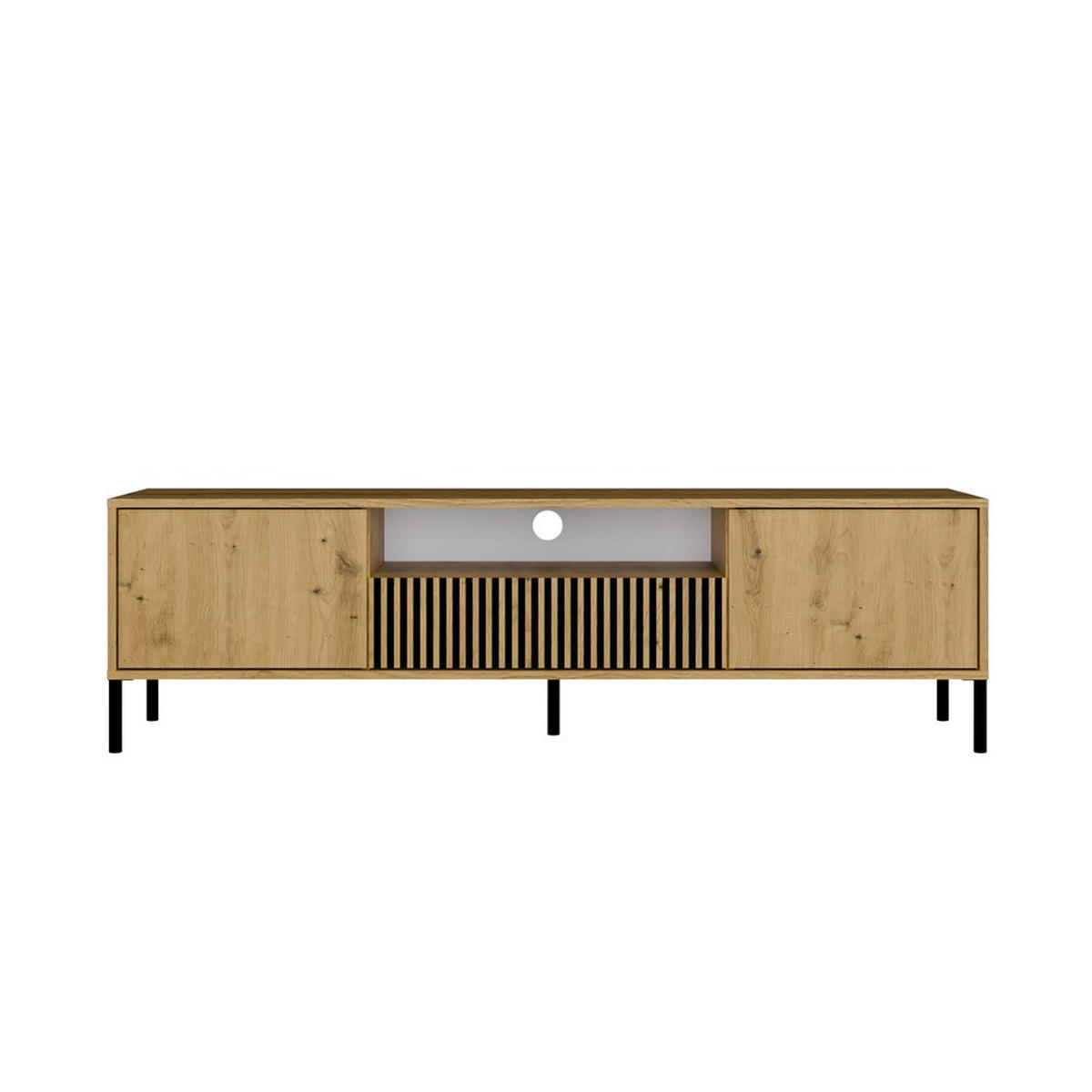 LOWBOARD Artisan 164/47/40 - Eiche Artisan, Holzwerkstoff (164/47/40cm) - RAUMHIRSCH FURNITURE