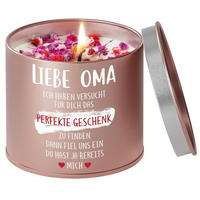 DUFTKERZE Lavendel 9OZ Geschenk für Oma - Bronzefarben, Paraffin (8cm)