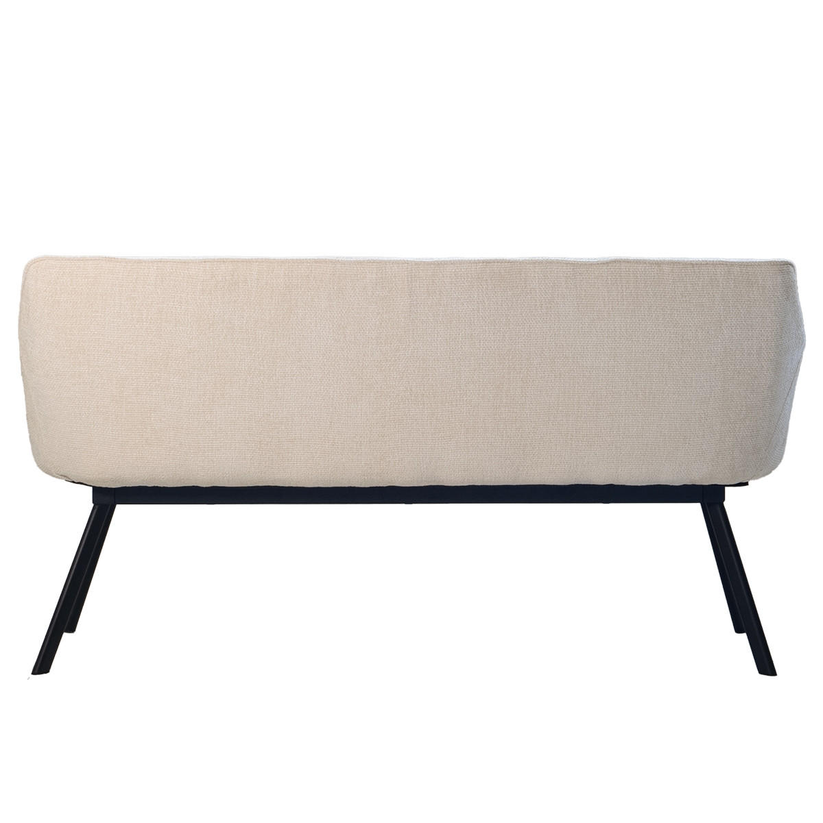 SOFA aus Stoff 3-Sitzer, beige - Beige, Textil (160/88/60cm) - Giga Meubel