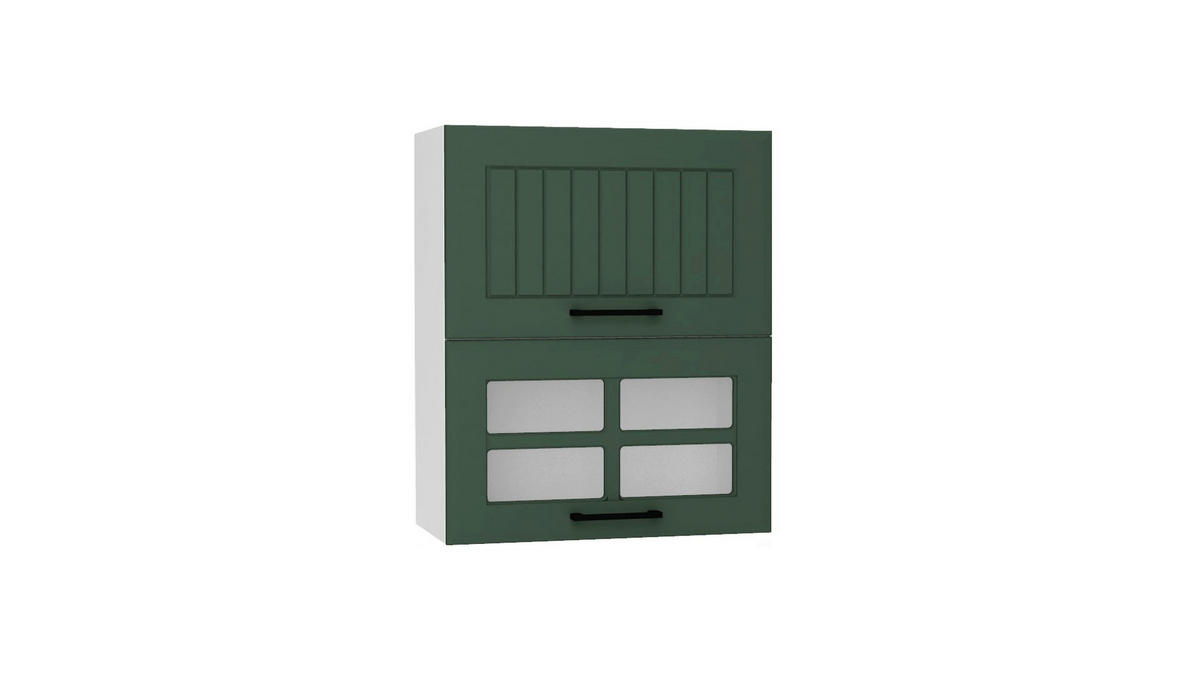 GLASHÄNGESCHRANK W60GRF/2 SD – ARVION – Funktionales Design Konzept – Weiß / Matt - Weiß, Glas/Holzwerkstoff (60/72/30cm) - ROYAL24_MARKT