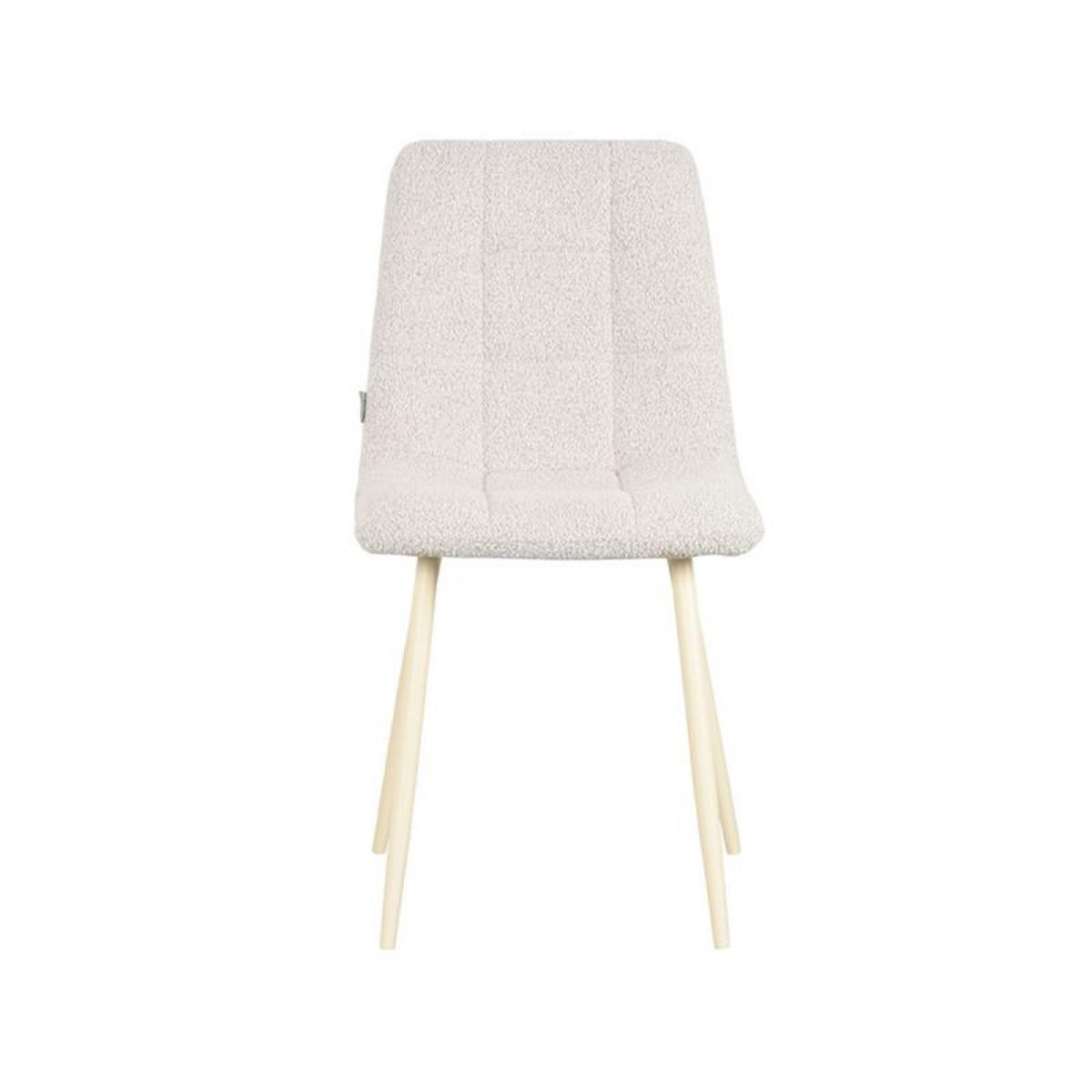 ESSZIMMERSTUHL Nino Beige 45/54/89 cm 2er-Set - Weiß, Textil (54/89/45cm) - LABEL51