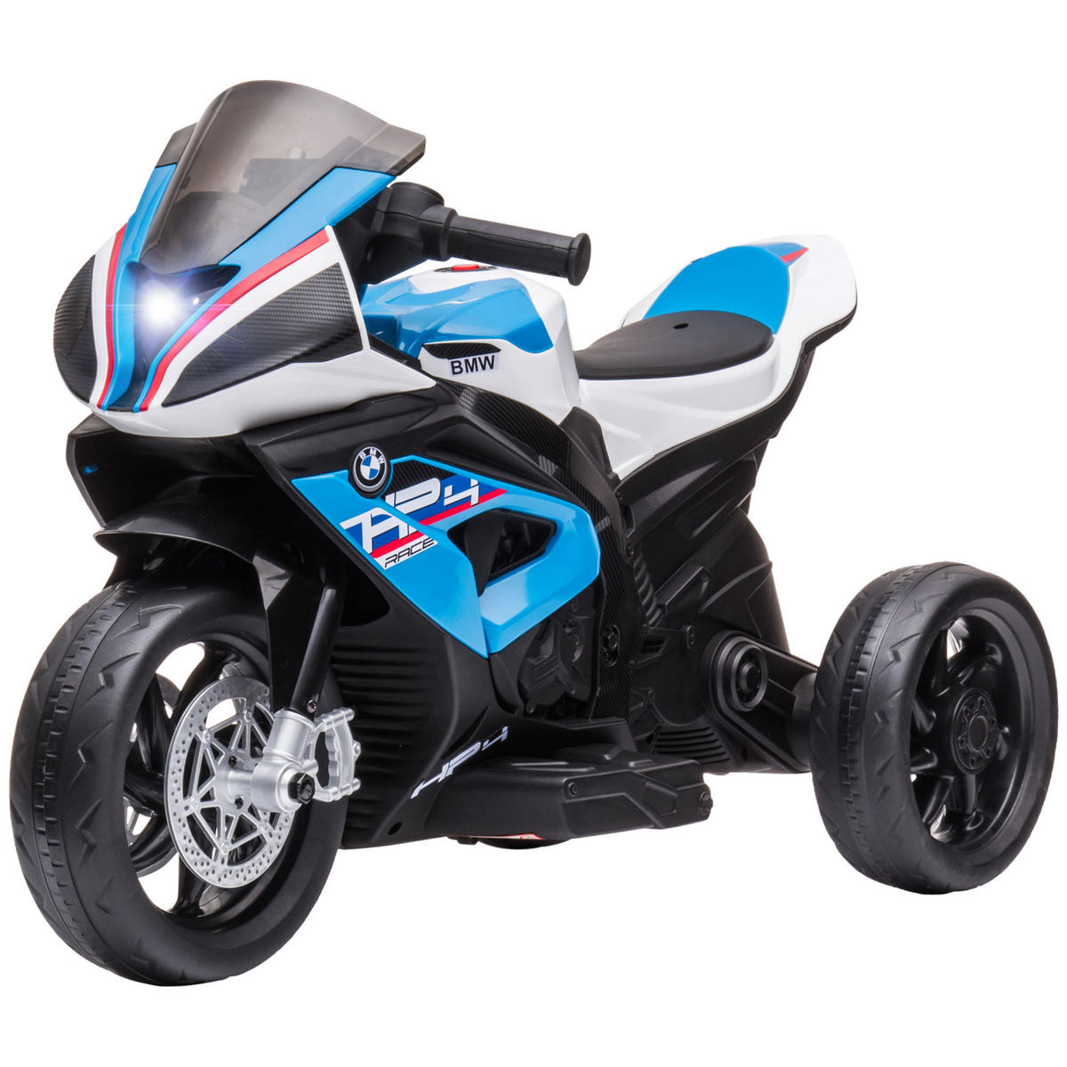 KINDERMOTORRAD DE-06286 mit Scheinwerfer und 3 Musikmodi Blau - Blau, Kunststoff/Metall (82.5/42/54cm) - ComfortXL