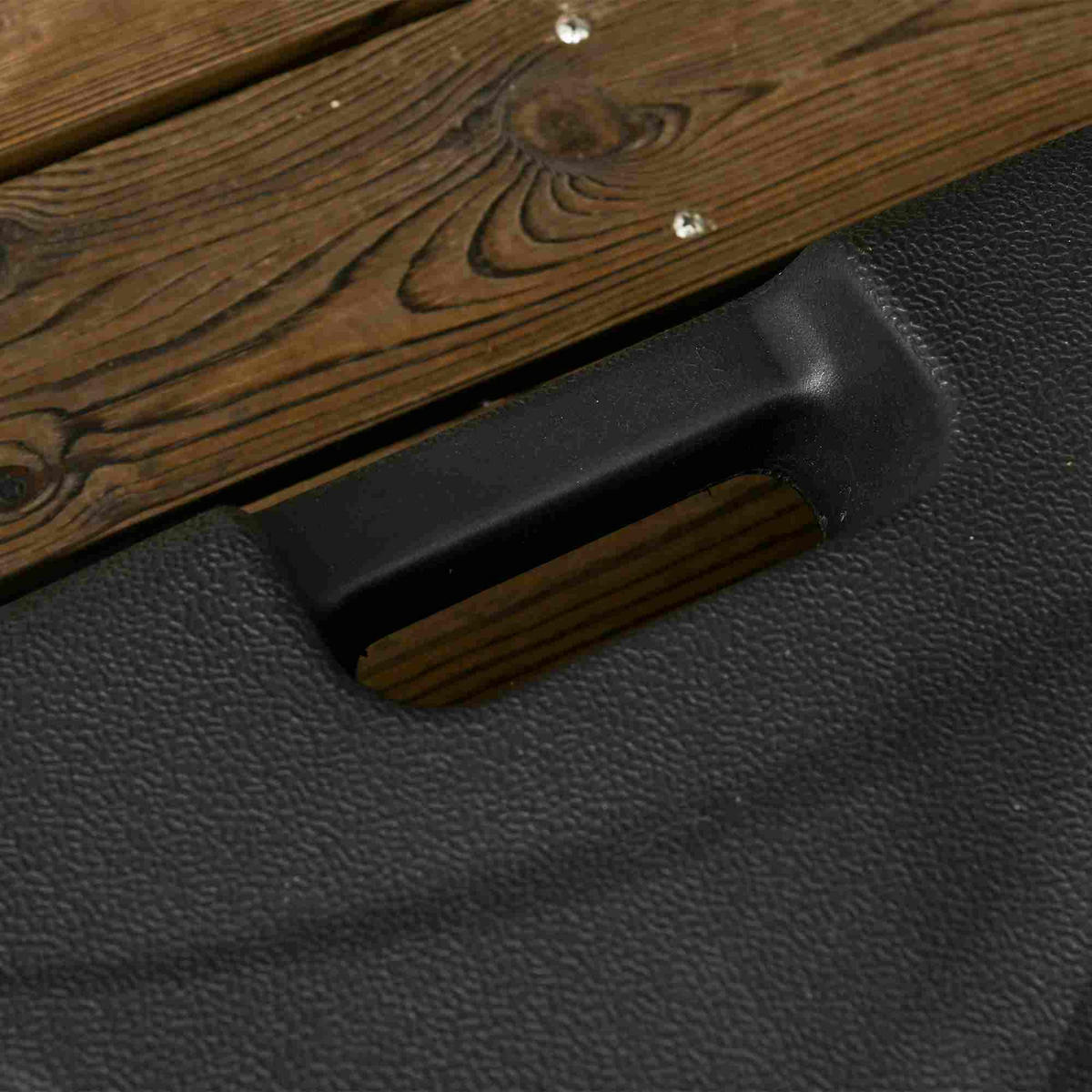 SONNENSCHIRMSTÄNDER befüllbar 30 kg schwarz - Schwarz, Kunststoff (46/45cm) - LEBENLANG