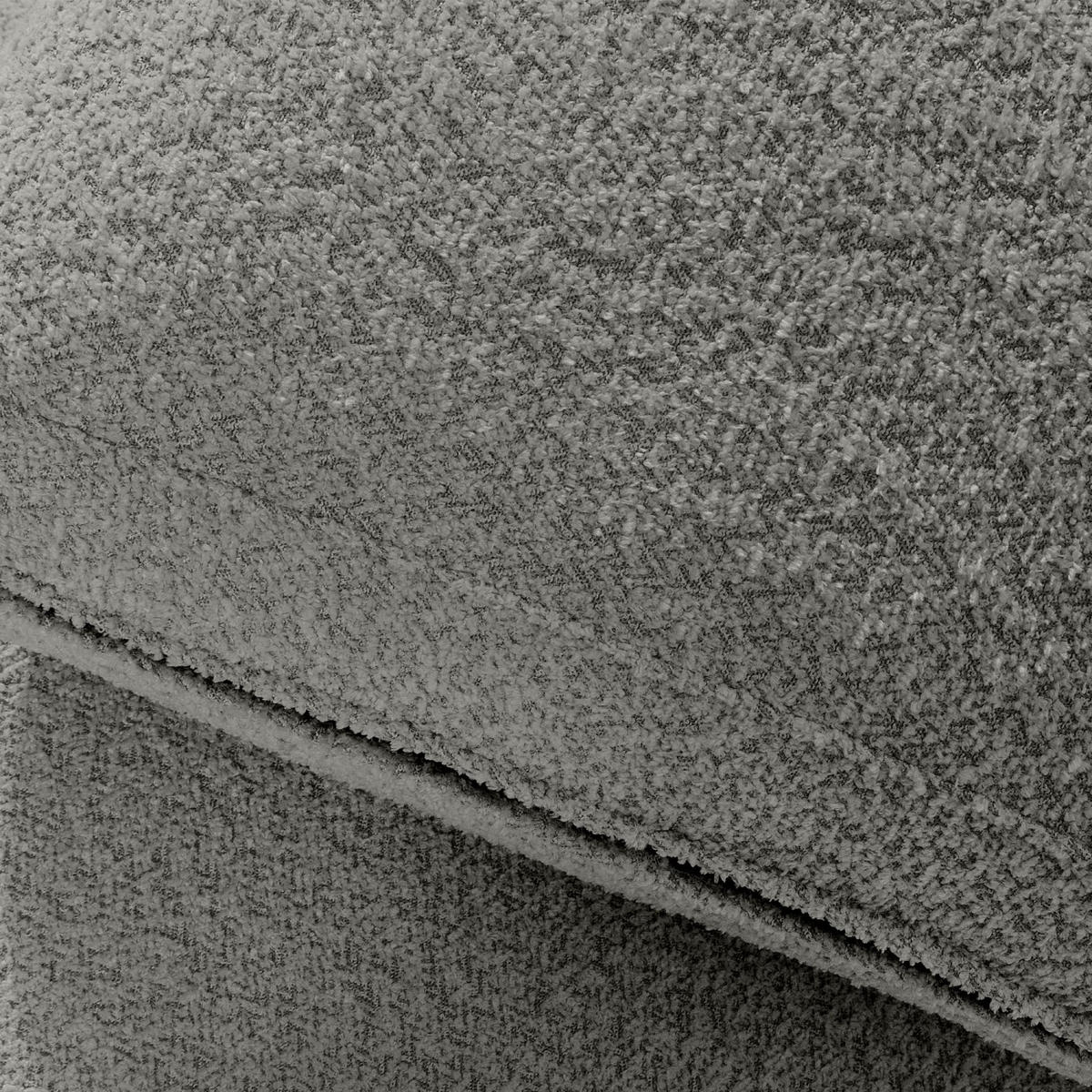 5-SITZER ECKSOFA ZUCCO Boucle links, Grau - Grau, Textil (430/84/105cm) - KONSIMO®
