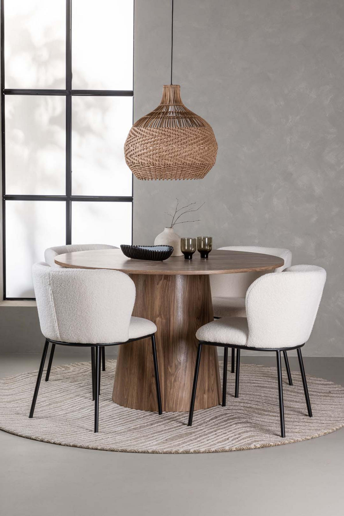 TISCHGRUPPE Natur - Naturfarben, Holzwerkstoff (120/75/120cm) - ebuy24