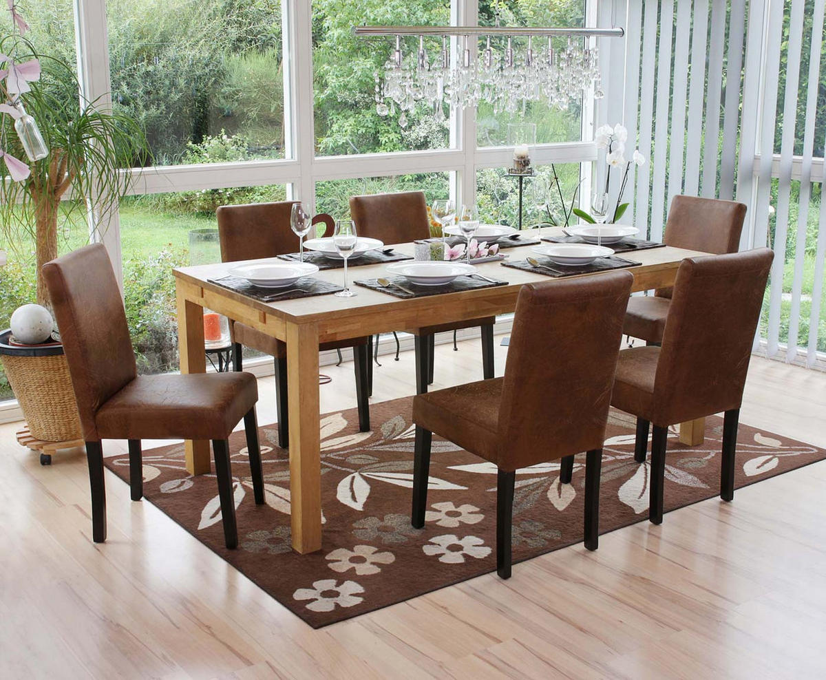 ESSZIMMERSTUHL TEXTIL Braun - Braun, Textil (43/90/56cm) - MCW