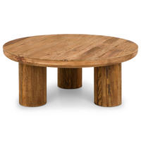 COUCHTISCH SAKATA natur - Naturfarben, Holz (90/90/36cm) - IDIMEX