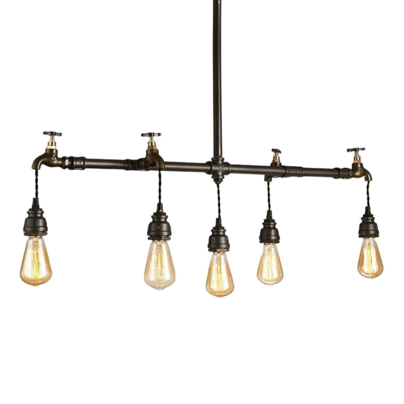 HÄNGELEUCHTE Neptune, Dunkelgrau, 100cm - Dunkelgrau, Metall (88/14/100cm) - KOSILUM