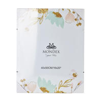 CLIPRAHMEN Adi Transparent 50/40/1 cm Kunstoff - Transparent, Kunststoff (40/1/50cm) - Mondex