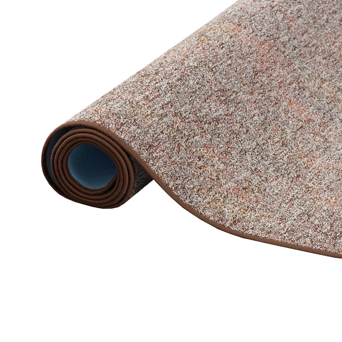 SCHLINGENTEPPICH MEMORY MELIERT - Braun, Textil (200/200cm) - Snapstyle