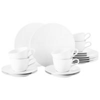 KAFFEESERVICE Life Weiß weiß 18-tlg. - Weiß, Keramik (24/18.1/43cm) - Seltmann Weiden