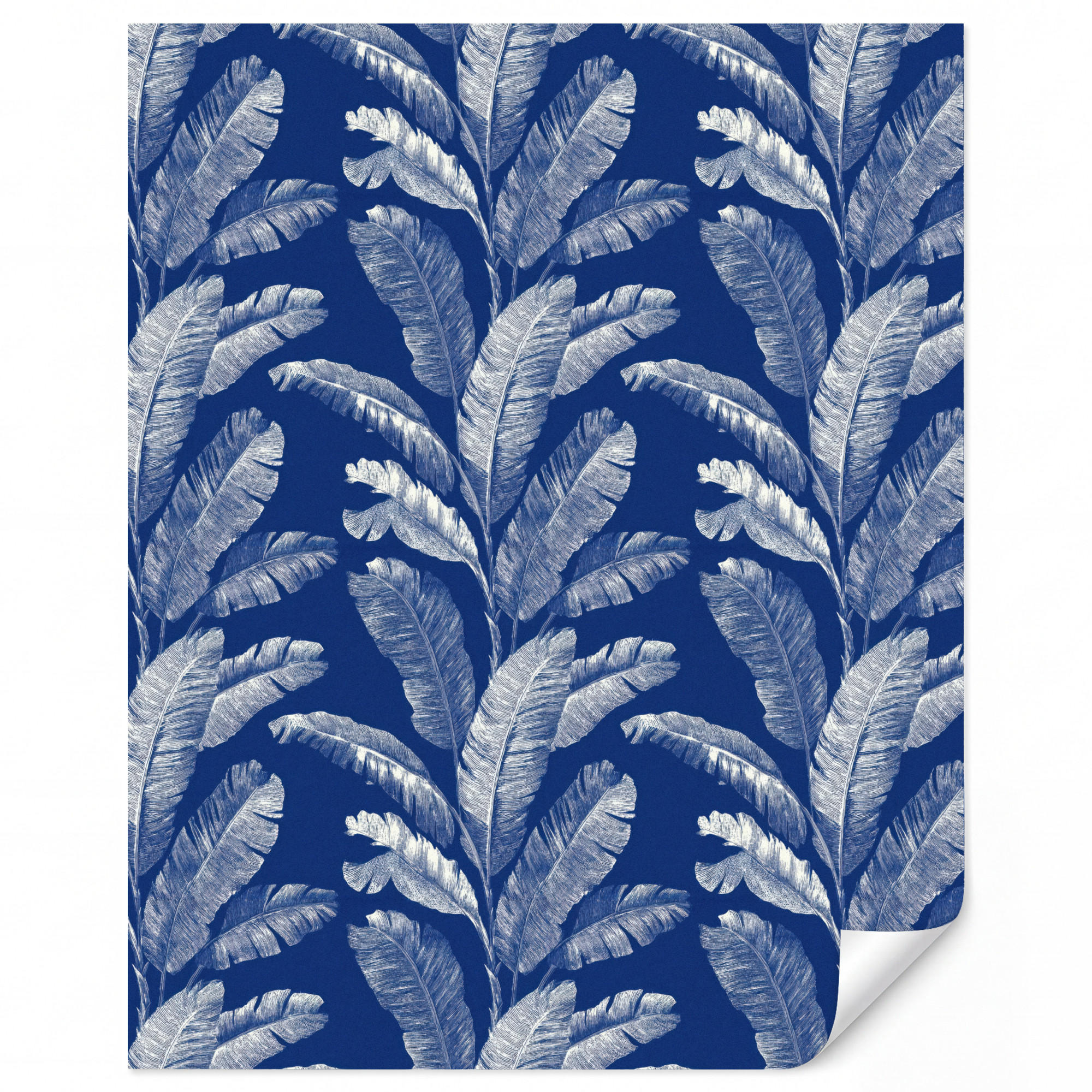 OnlyWow Tapete Dunkelblau 220x260 cm
