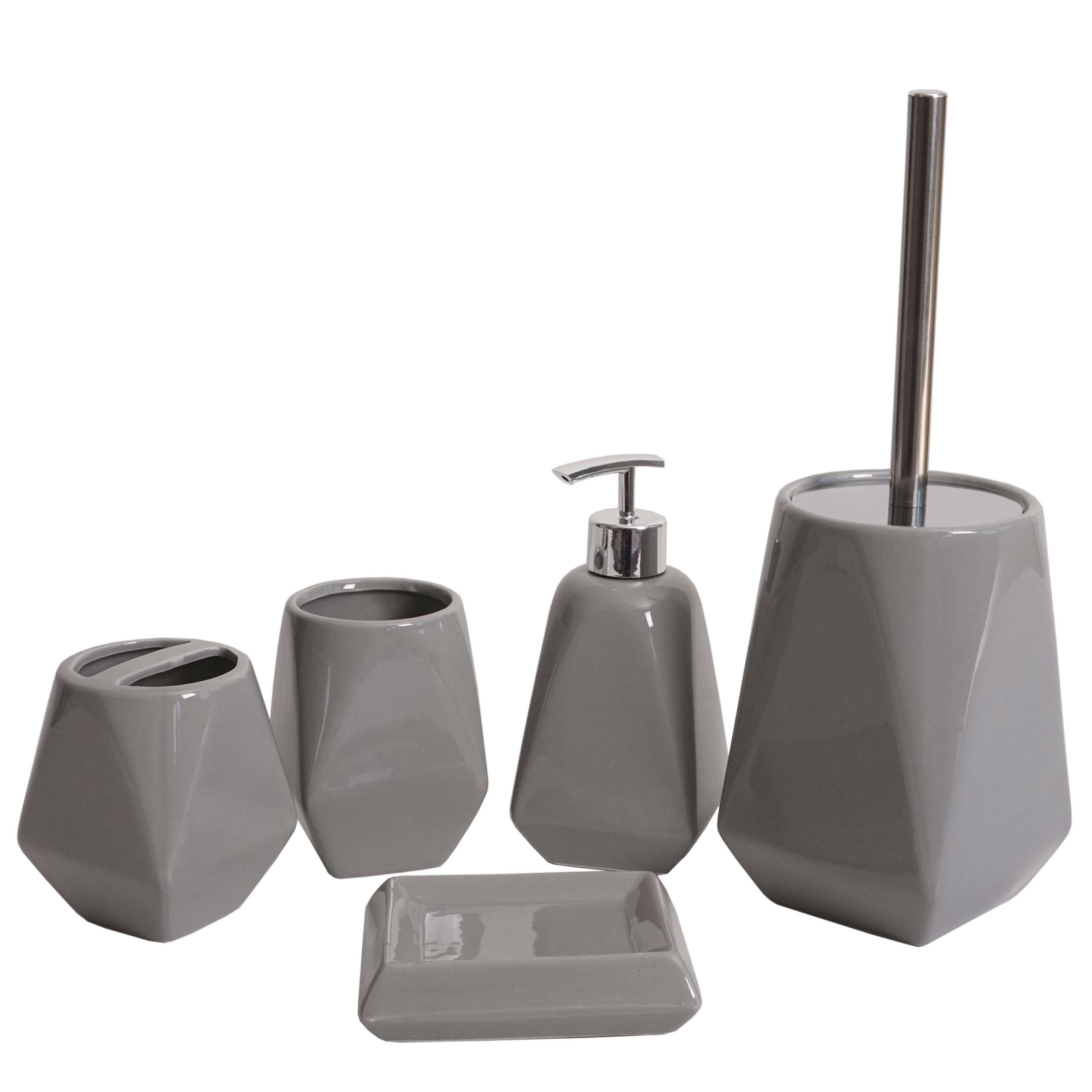 BADSET Grau - Grau, Keramik (10/33/10cm) - MCW