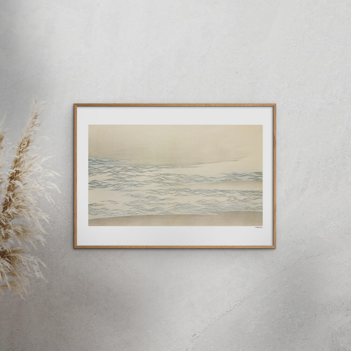 POSTER Arch Atelier - La Collection Japonaise - 06 - Naturfarben, Papier (50/70/0.1cm) - Poster&Frame