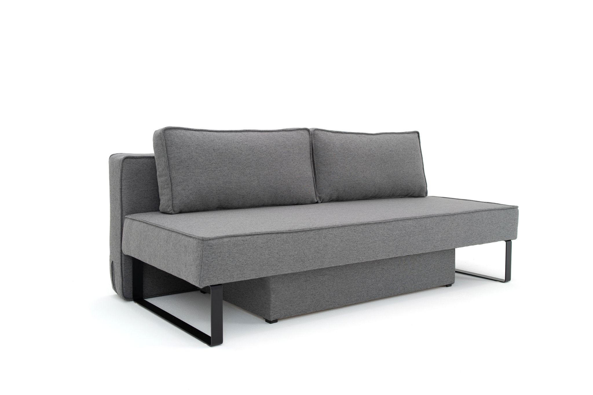 Kaiser Möbel Schlafsofa Dunkelgrau 200x82x100 cm