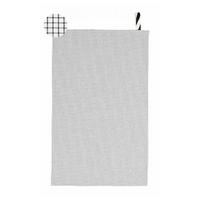 GESCHIRRTUCH Gustave gustave caviar 50 x 80 cm - Grau, Textil (80/50cm)