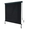 VERTIKALMARKISE Schwarz - Schwarz, Textil (140/250/8cm) - MCW