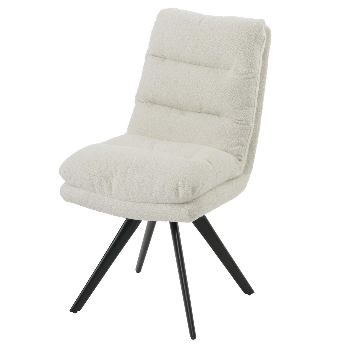 ESSZIMMERSTUHL Weiß - Weiß, Textil (48/92/68cm) - MCW