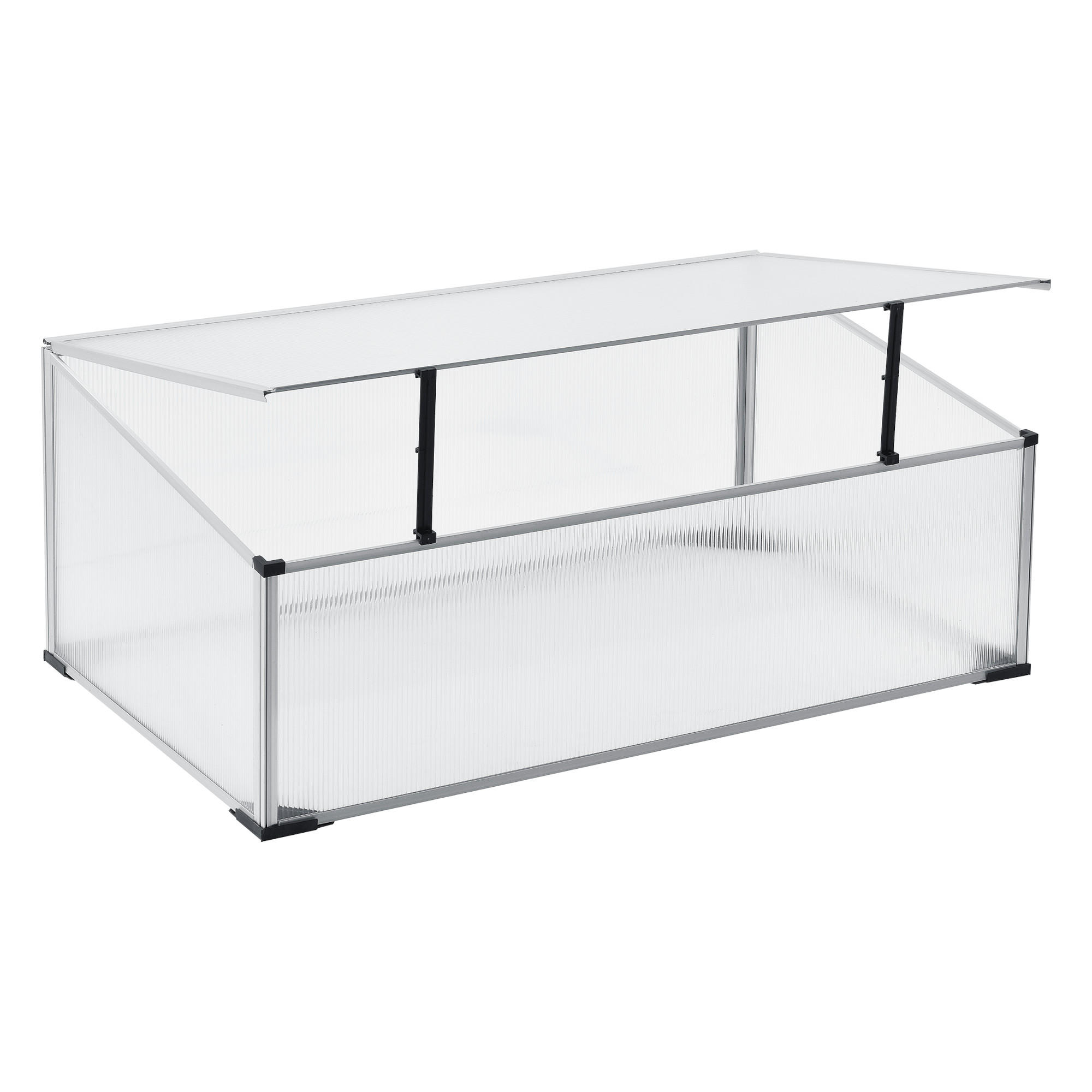 FRÜHBEET Horta - Transparent, Kunststoff (100/40/60cm) - [en.casa]