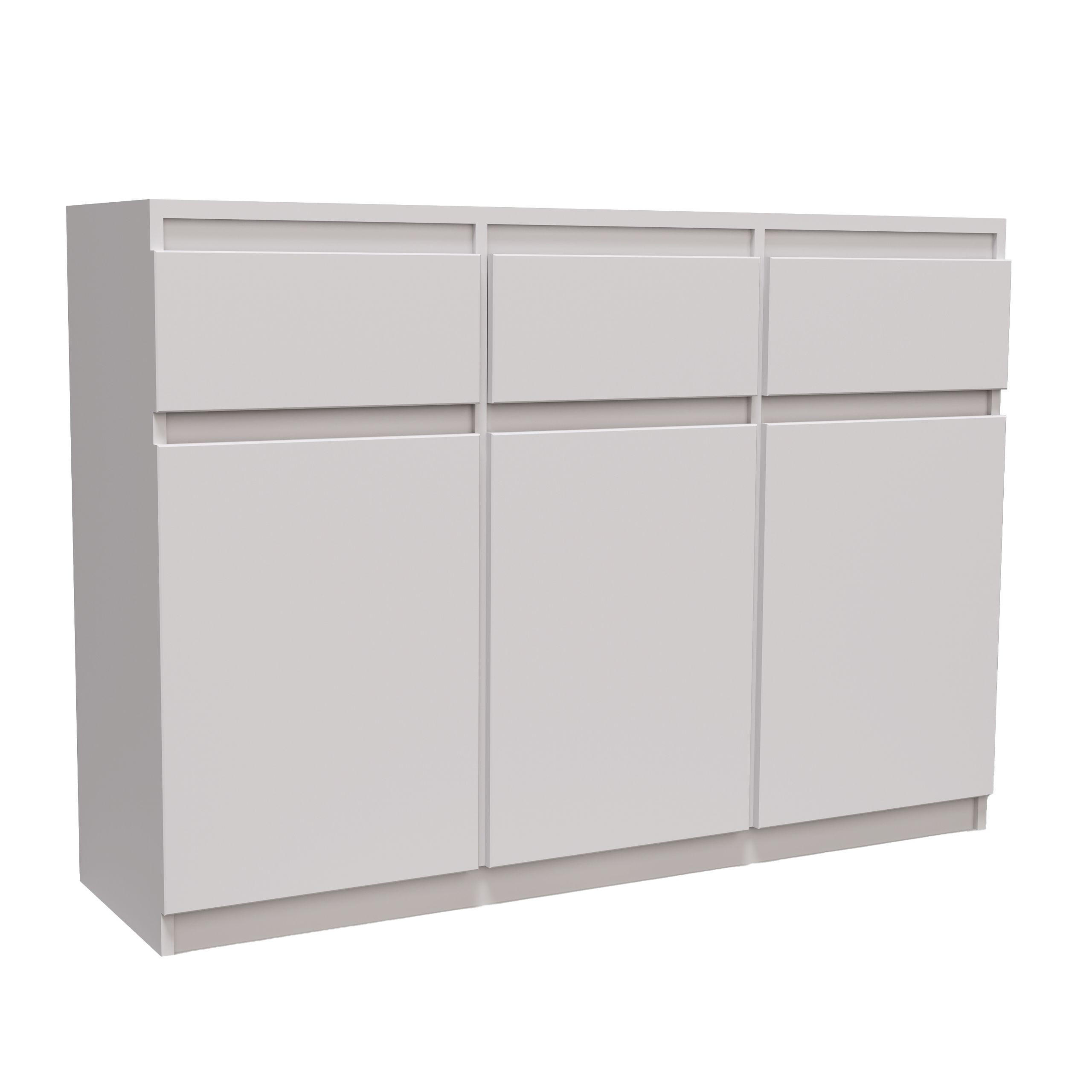 Masseno Kommode Weiß 120x85x33 cm