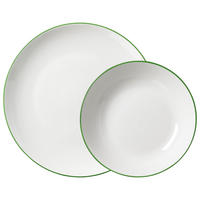 TAFELSERVICE Adela grün 12er Set - Grün, Keramik (1/1/1cm) - Ritzenhoff Breker