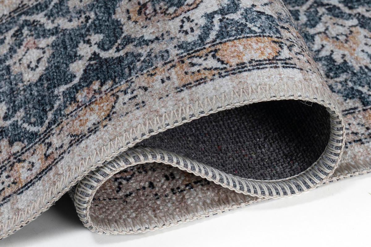 TEPPICH RITZ Blaugrau 240/340 cm - Blaugrau, Textil (240/340cm) - Tapiso