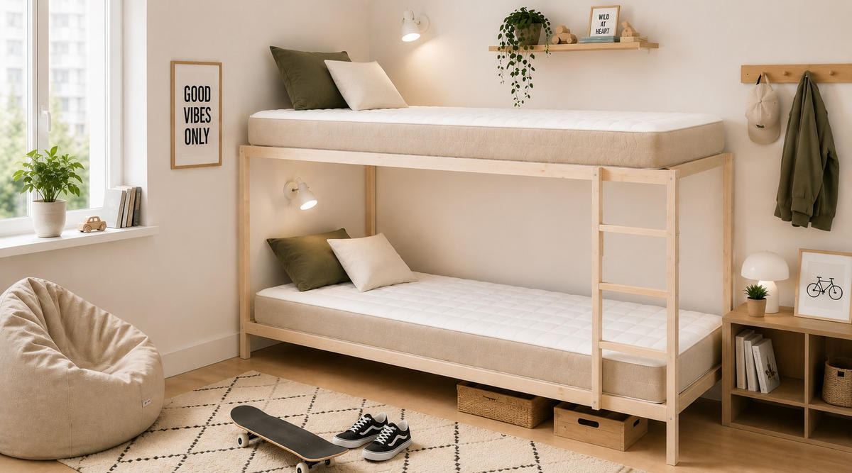 MATRAC Balenie 2 - 80X160- Tuhosť H2/H3 - béžová, textil (14/160cm) - Moonia