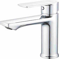 WASCHTISCHARMATUR Badezimmer – Einhebel, Chrom, Energiesparend, Einfache Installation - Chromfarben, Metall (15/13/16cm) - BELZ