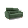 SCHLAFSOFA Francy - Grün, Metall (180/92/97cm) - Divani.store