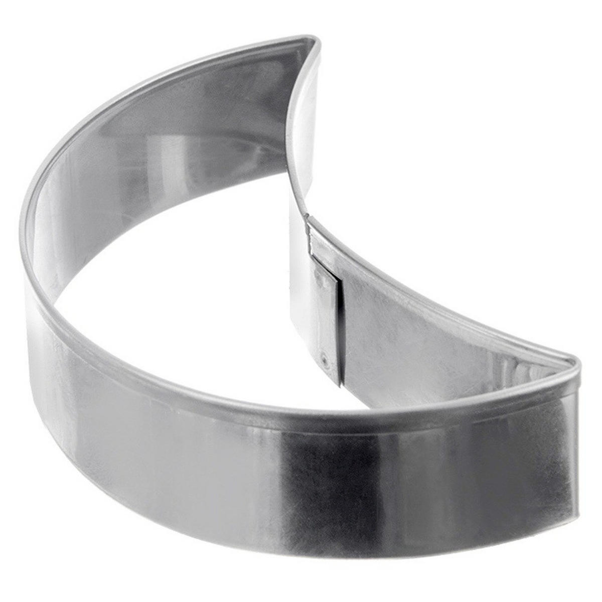 AUSSTECHFORM Halbmond 6 cm Silber - Silberfarben, Metall (3.7/1.5/6cm) - Orion 