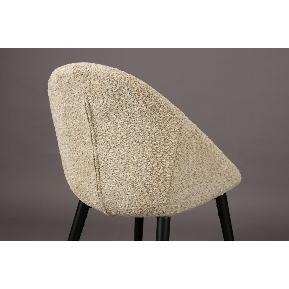 ESSZIMMERSTUHL Fenna Beige - Beige, Kunststoff (54/81.5/57cm) - Dutchbone
