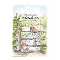 POSTER Disney - Winnie the Pooh Makes It Possible - Multicolor, Papier (30/40/0.1cm) - Poster&Frame