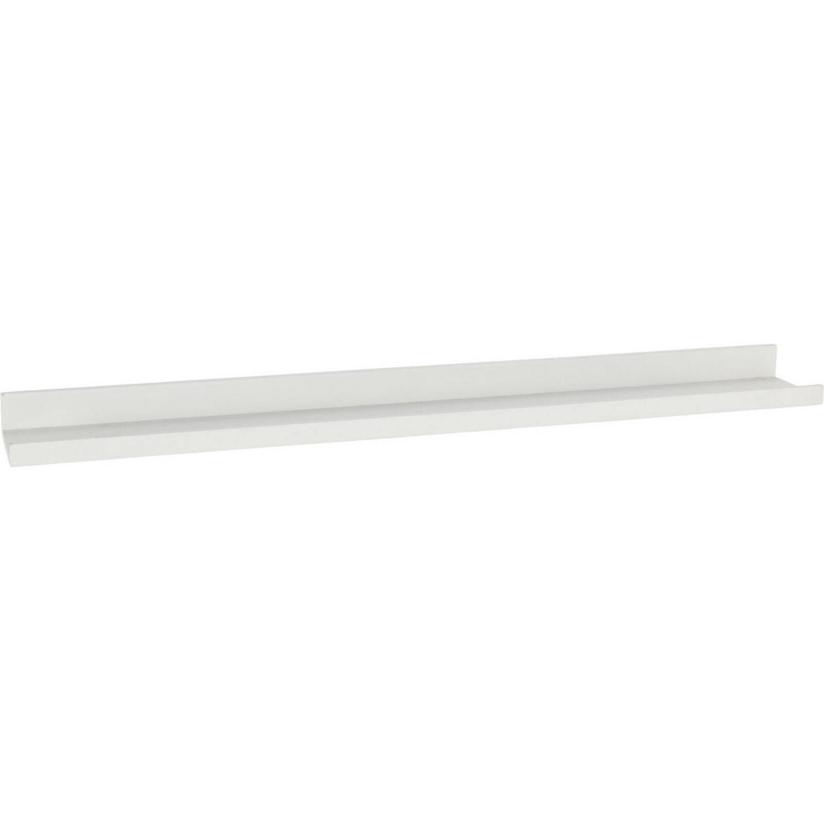 REGAL Large weiß 77/10/4 cm - Weiß, Holzwerkstoff (10/4/77cm)