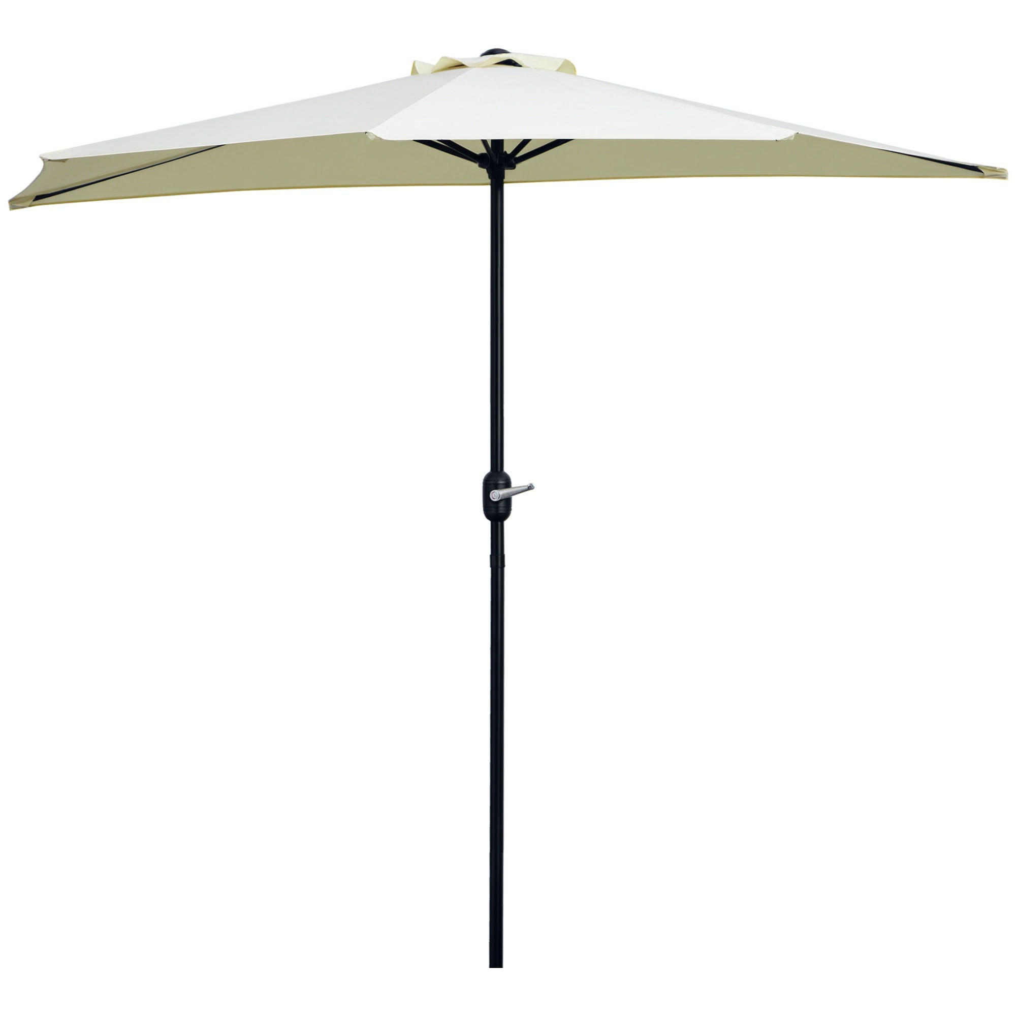 SONNENSCHIRM 260/135/230 cm DE-11421 Beige - Beige, Metall (135/260cm) - ComfortXL