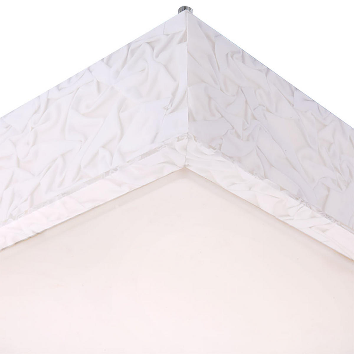 LED DECKENLEUCHTE TICO Weiß Opal - Weiß, Metall (60/60/13cm) - Globo Lighting