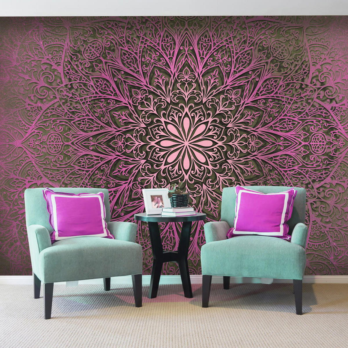 VLIESTAPETE 100/70 cm - Pink, Textil (100/1cm) - KUNSTLOFT