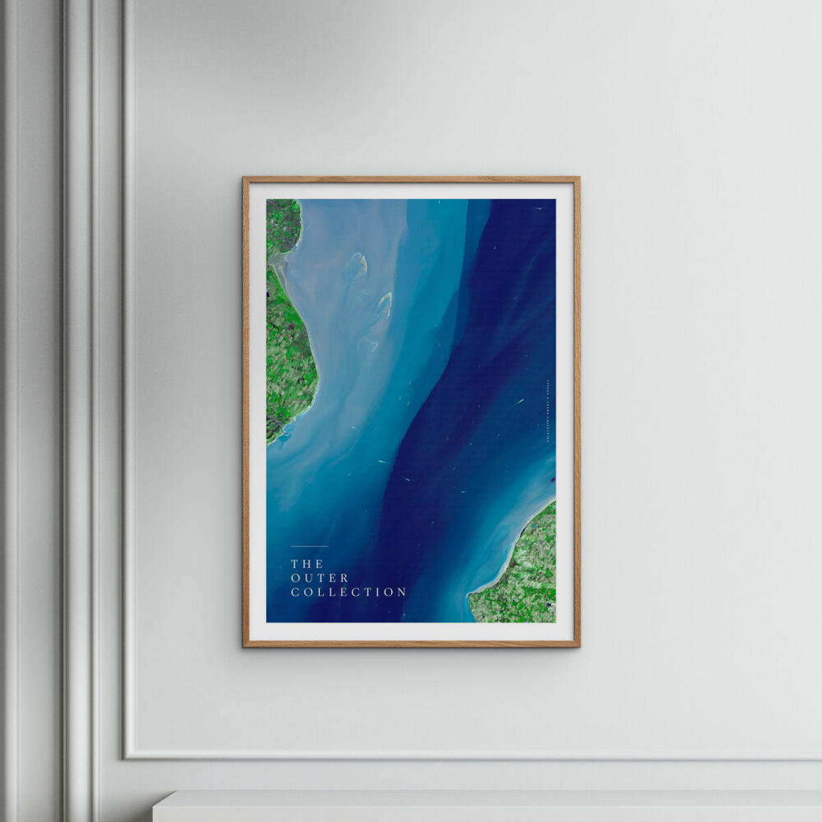 POSTER Arch Atelier - The Outer Collection – 004 - Blau, Papier (30/40/0.1cm) - Poster&Frame