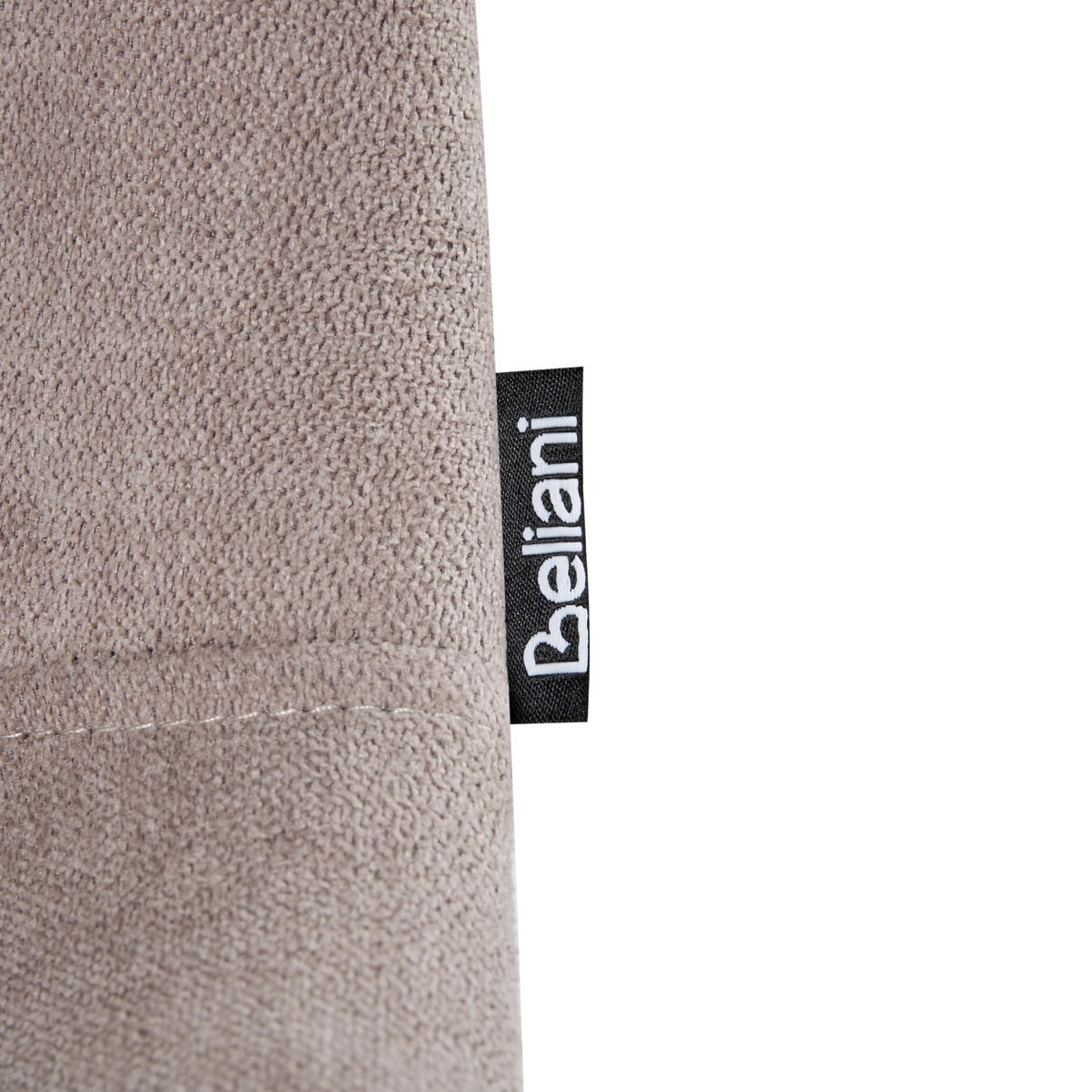 ESSZIMMERSTUHL 4er-Set Beige Tiller - Beige/Schwarz, Textil (54/84/53cm) - Beliani