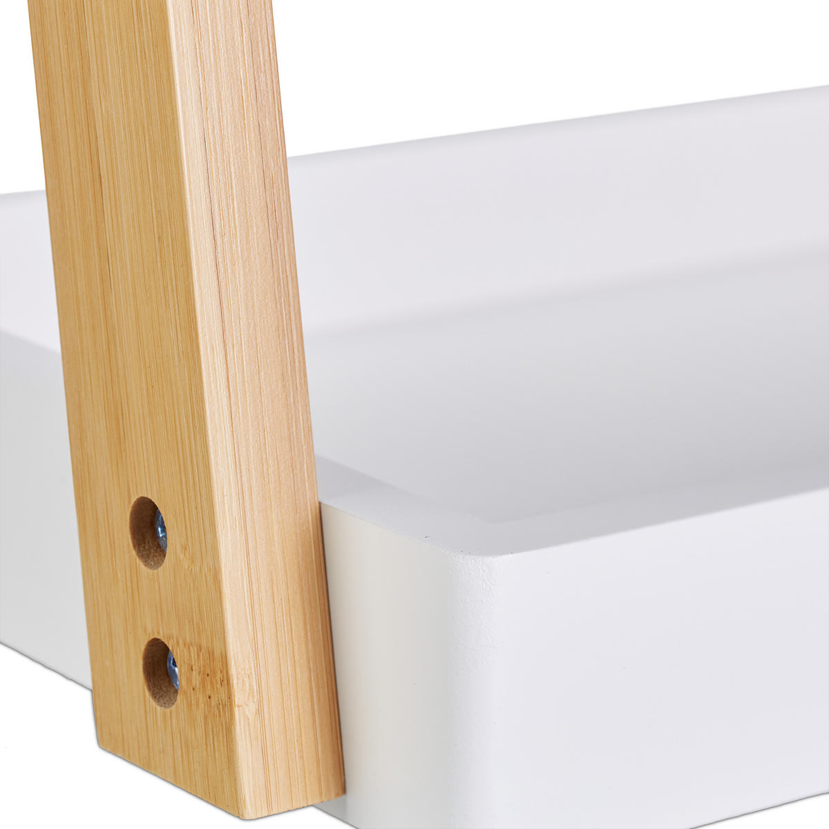 KOSMETIKSPIEGEL - Multicolor, Glas/Holz (43/57/22cm) - Relaxdays