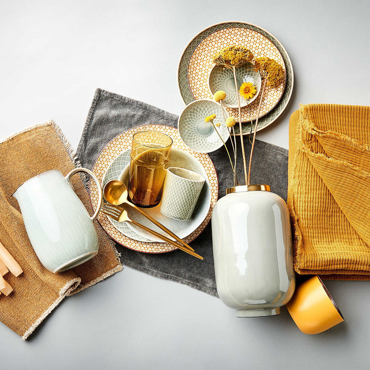 KARAFFE Henley - Grau, Keramik (1.2L) - Butlers