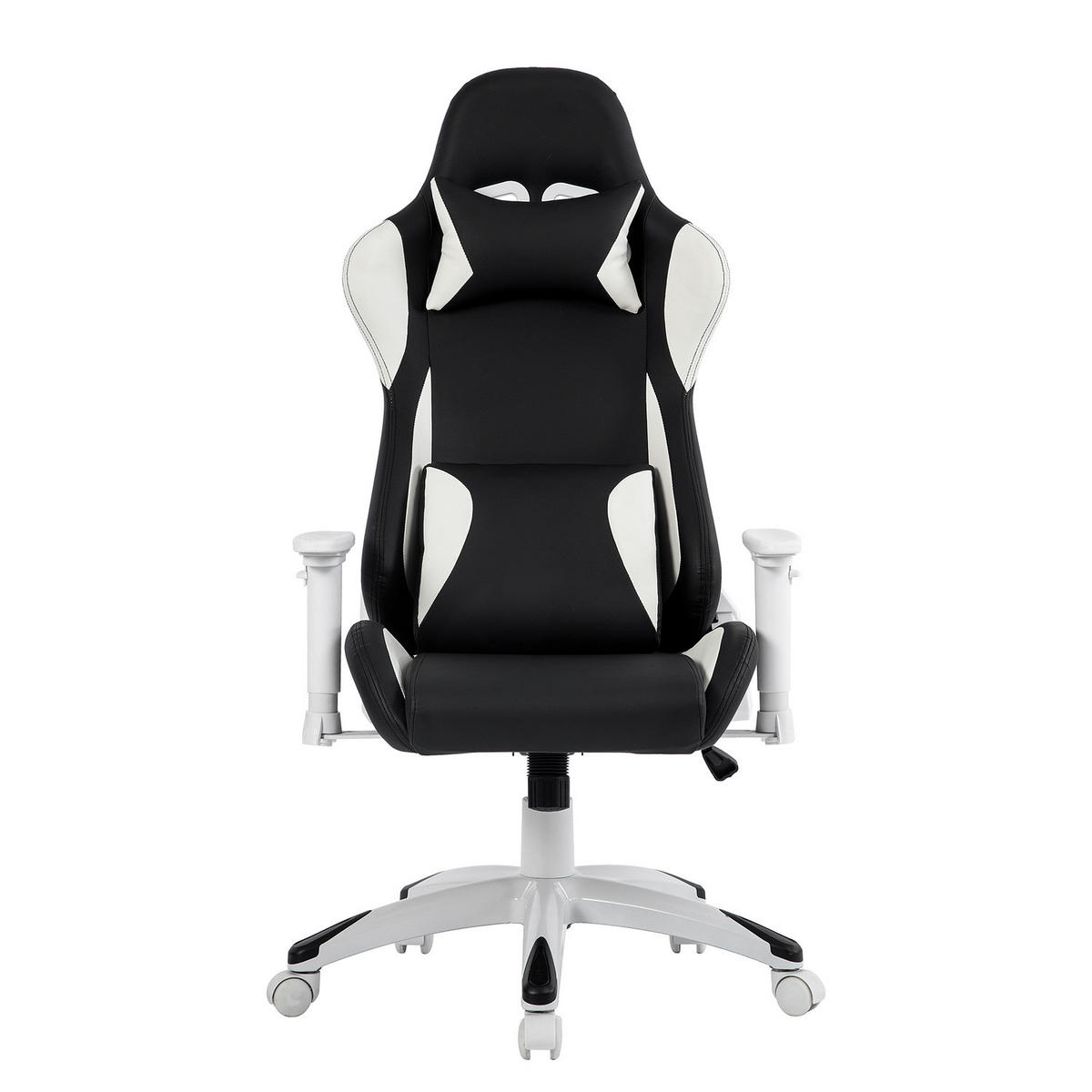 GAMING CHAIR - Kunstleder - Schwarz, Kunststoff (66/134/59cm) - home24