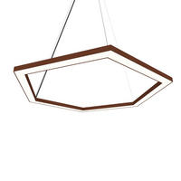 LED-HÄNGELEUCHTE - Dunkelbraun, Metall (1.6/100/60cm) - Lumicom