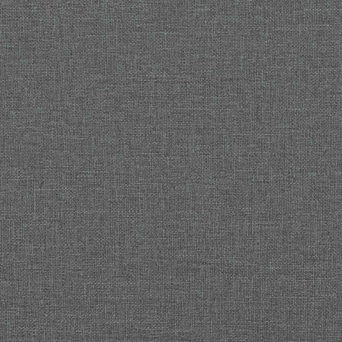 RELAXSESSEL Dunkelgrau Stoff - Grau, Textil (95/99/77cm) - vidaXL