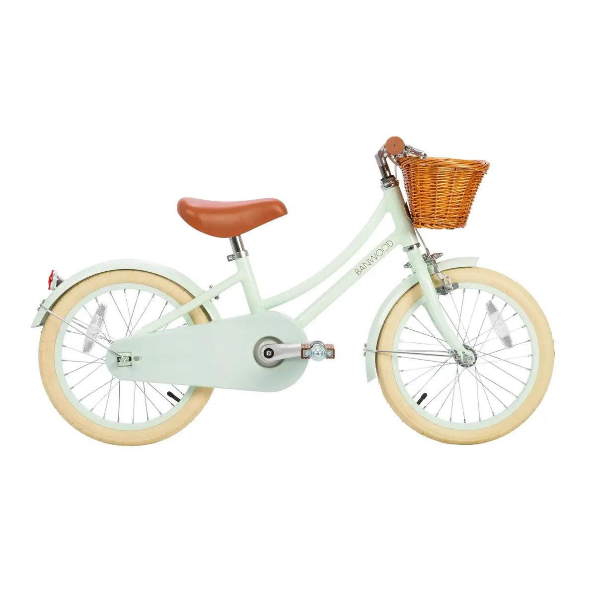 KINDERFAHRRAD aus Alu und Stahl, 4-7 Jahre, Minze - Mintgrün, Metall (23.5cm) - Banwood