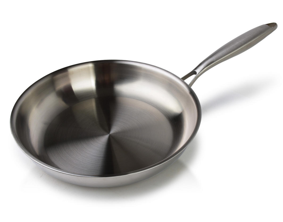 PFANNE Resta Silber 50/29/5.5 cm Metall - Silberfarben, Metall (50/29/5.5cm) - Mondex