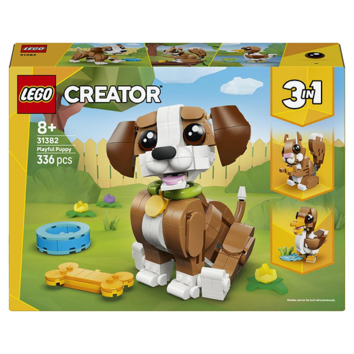 Lego Klemmbausteine Gelb 19.1x6.1x26.2 cm