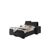 BOXBETT Nestor Dress Me Set.2 - Schwarz, Holzwerkstoff/Textil (200/200cm) - Fun Möbel