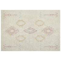 KURZFLOR-TEPPICH Bettiah 230/160 cm - Beige, Textil (160/230cm) - Beliani