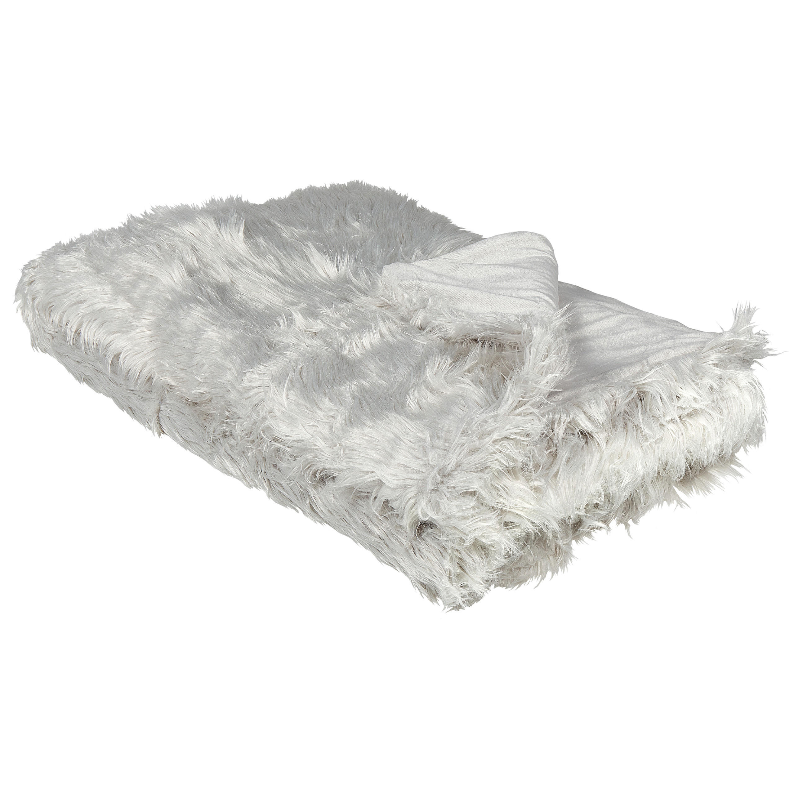 TAGESDECKE Grau 150 x 200 cm Delice - Grau, Keramik (150/200cm) - Beliani