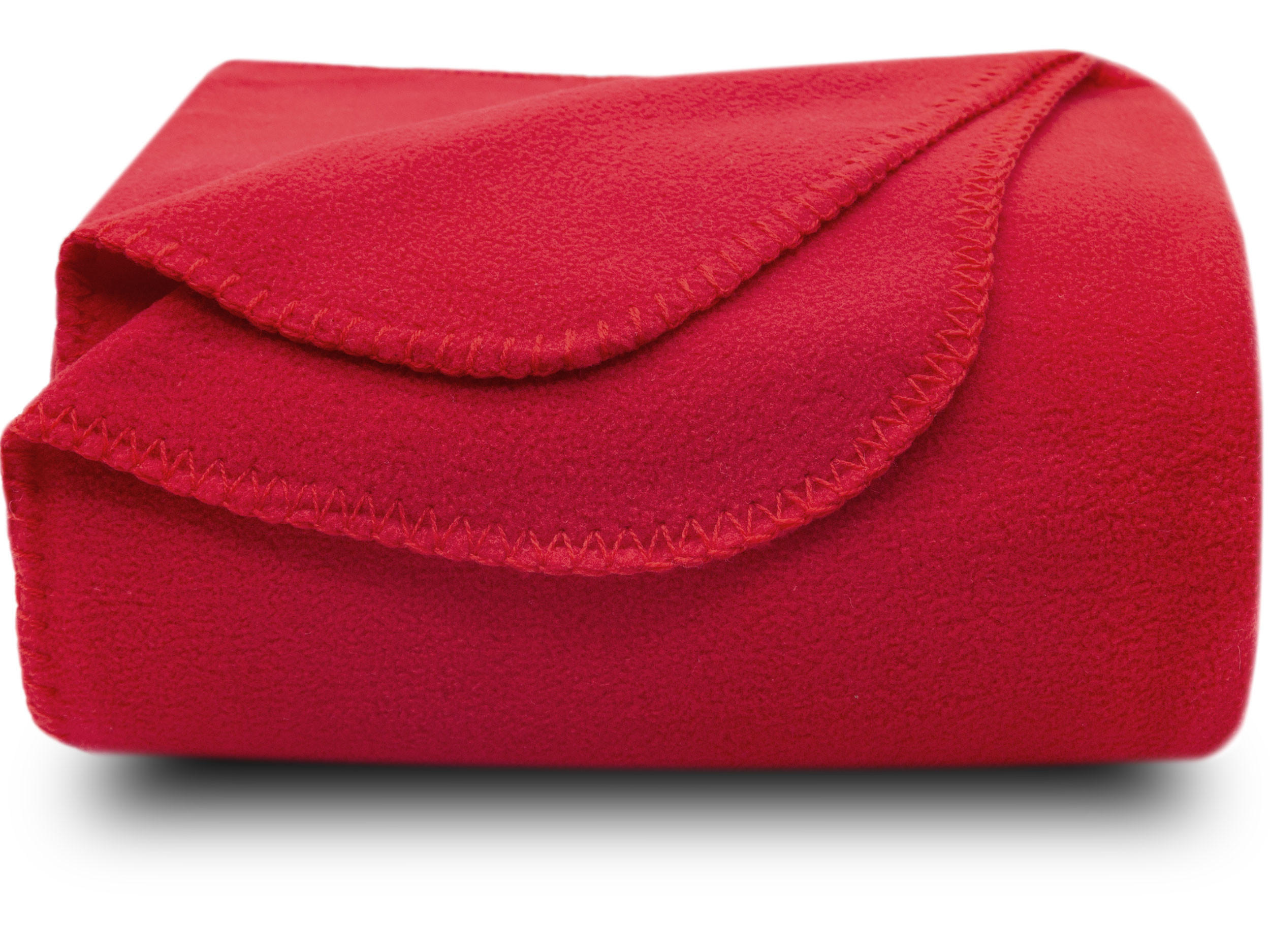 KUSCHELDECKE, 130x170 cm, 100% Polyester, Rot - Bordeaux, Textil (130/170cm) - Zollner